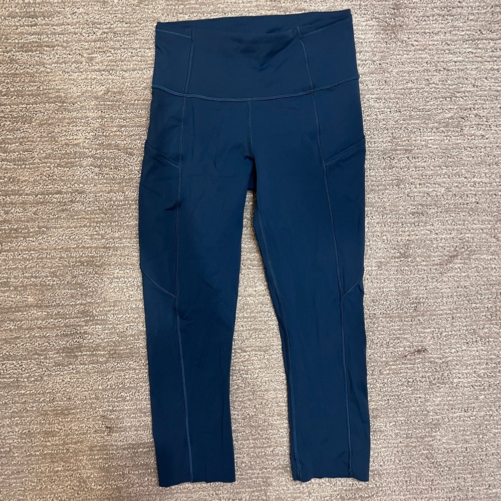 Lululemon Fast and Free High Rise Crop 19” Size 4
